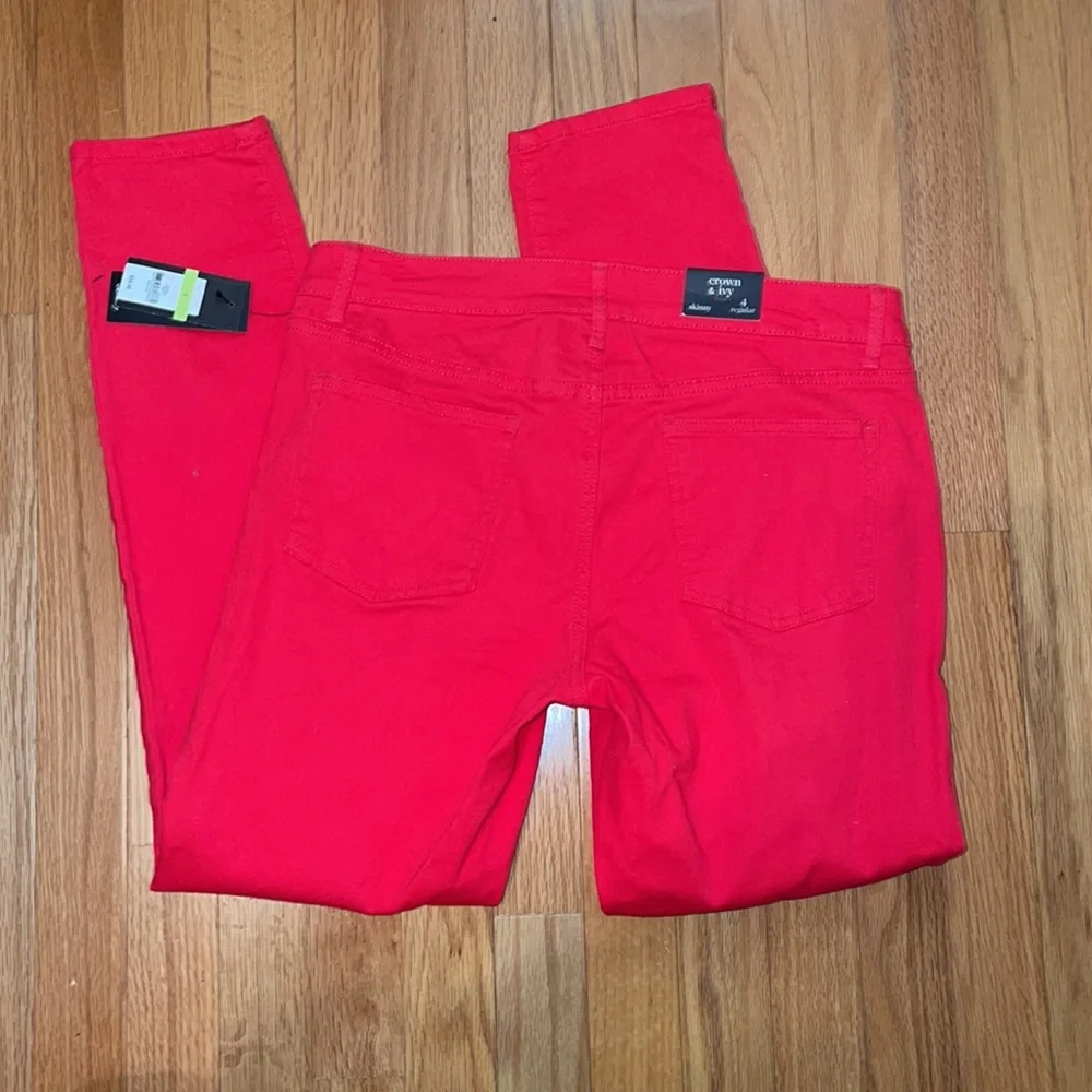 Crown & Ivy NWT❗️Skinny High Rise Jeans - Picture 7 of 9